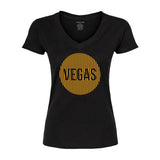 VEGAS Women's V-Neck T-Shirt - VEG08 VEGAS®