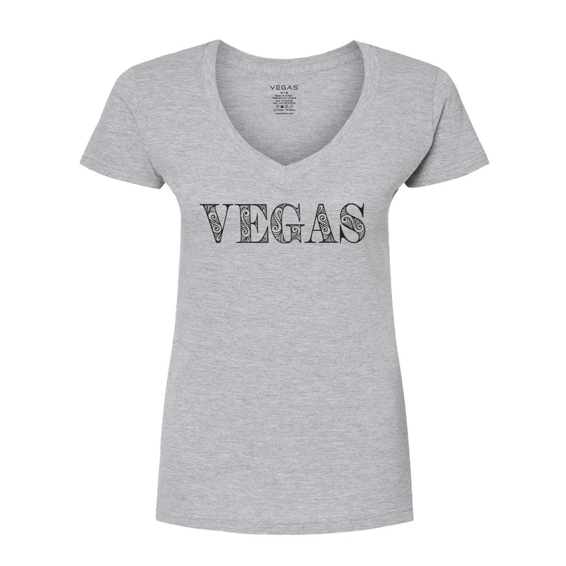 VEGAS Women's V-Neck T-Shirt - VEG20 VEGAS®
