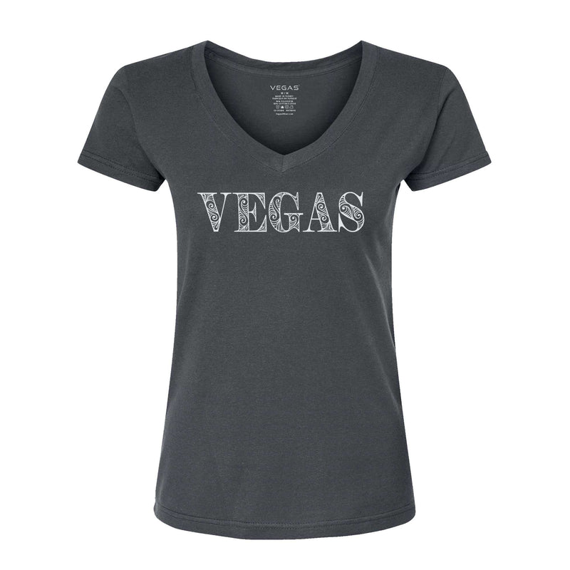 VEGAS Women's V-Neck T-Shirt - VEG20 VEGAS®