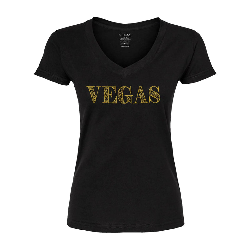 VEGAS Women's V-Neck T-Shirt - VEG20W VEGAS®