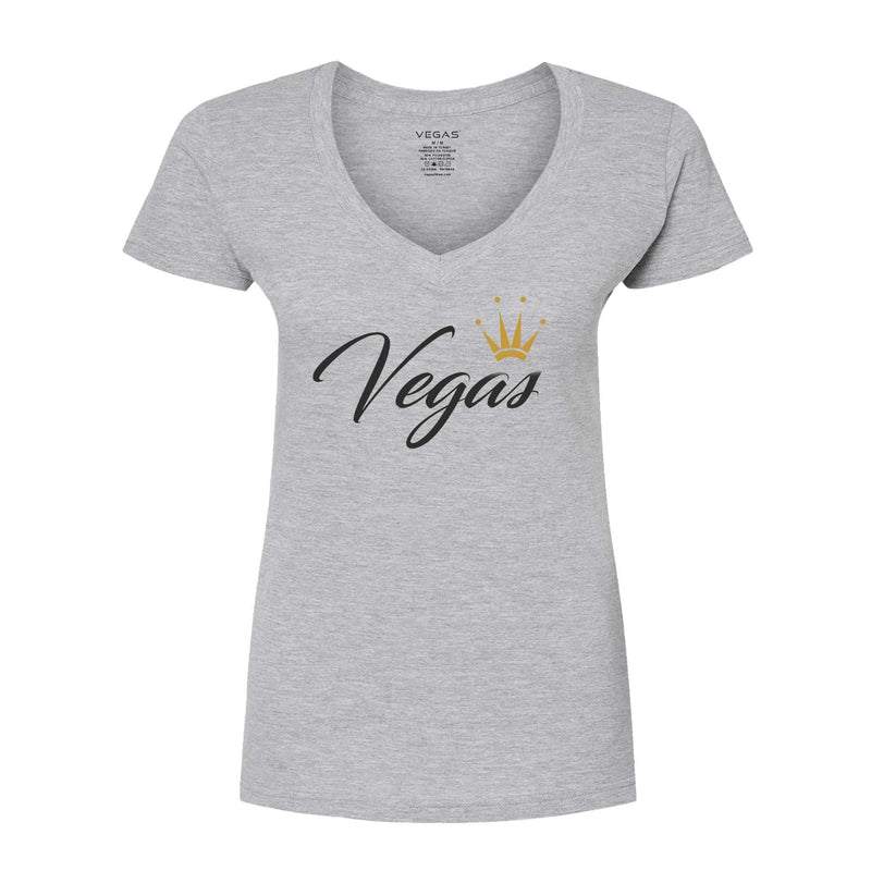 VEGAS Women's V-Neck T-Shirt - VEG25 VEGAS®