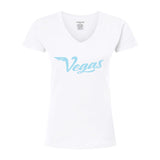 VEGAS Women's V-Neck T-Shirt - VEG39 VEGAS®