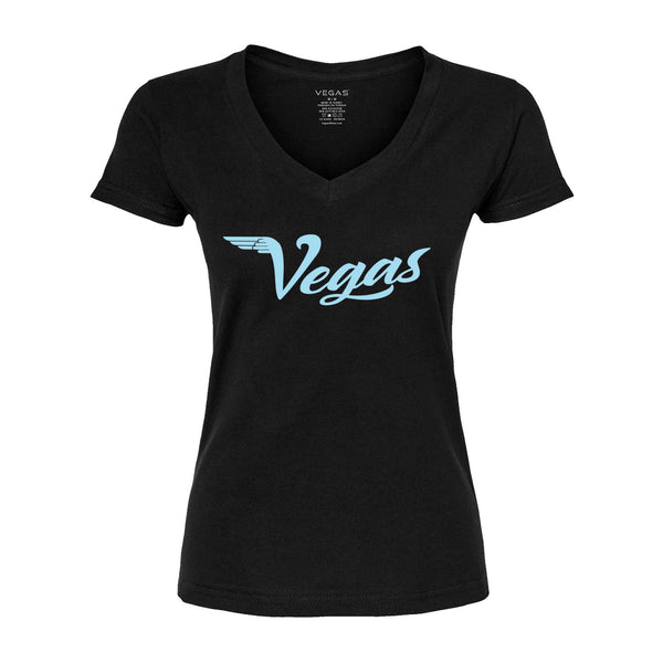 VEGAS Women's V-Neck T-Shirt - VEG39W VEGAS