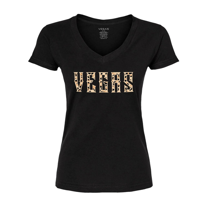 VEGAS Women's V-Neck T-Shirt - VEG44 VEGAS®